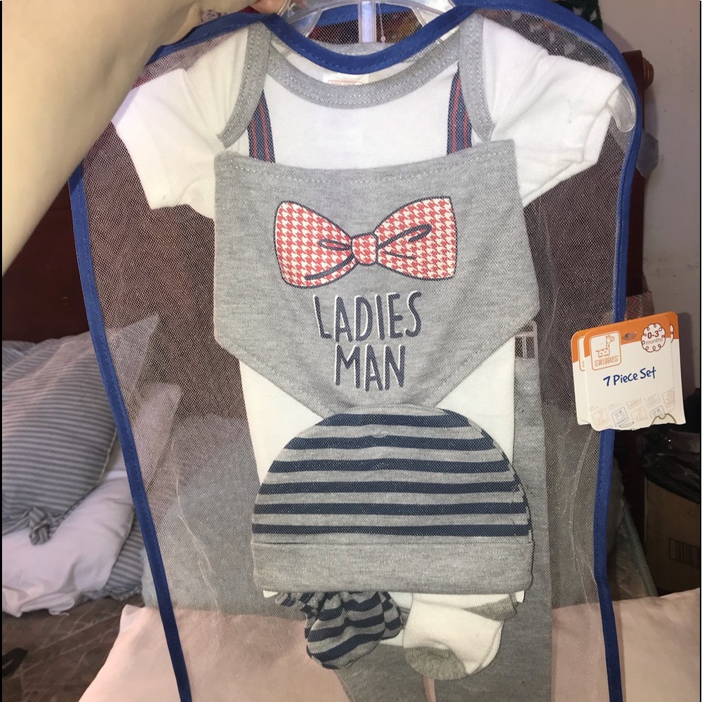 0-3m baby boy outfit